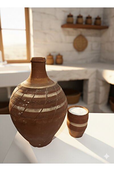 ABAKAN Toprak su testisi