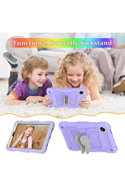 erorex For Samsung Galaxy Tab A9 8.7 Inch Case For Kids Girl With Pencil Slot