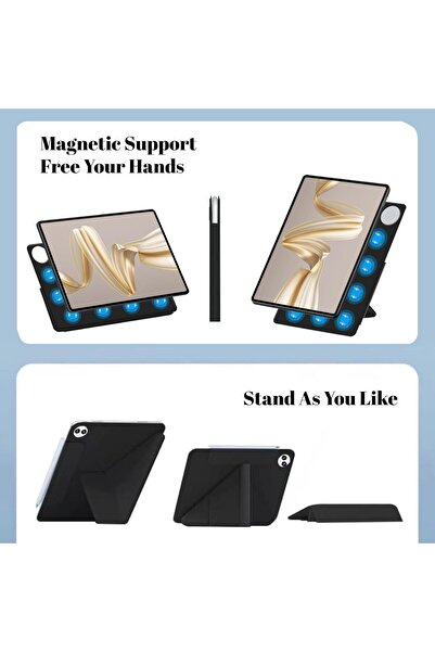 erorex جراب مغناطيسي رفيع متوافق مع جهاز Huawei Matepad Pro 12.2 2024، غطاء ذكي قابل للفصل مع قلم...
