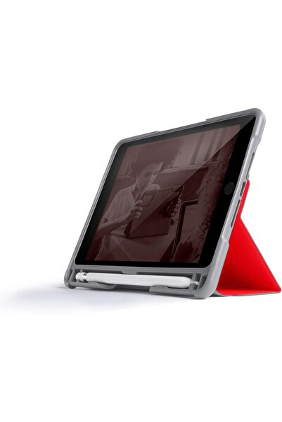 STM Dux Plus Duo Rugged Case for iPad Mini (5th/4th Gen) - Red