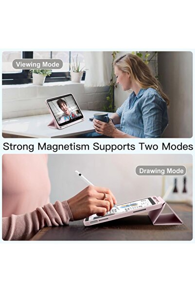 genernic Smart Cat Cot Case for iPad 10th & 11th Gen (2025) – Slim Magnetic Flip Cover