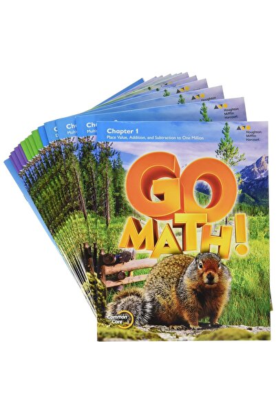 Houghton Mifflin Harcourt انطلق في الرياضيات!: مجموعة طبعة الطلاب متعددة المج...