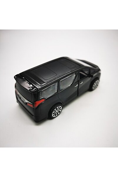Vision XXI Metal Model Toyota Alphard Hybrid 1:32 Family Minivan, Black, 12 cm,