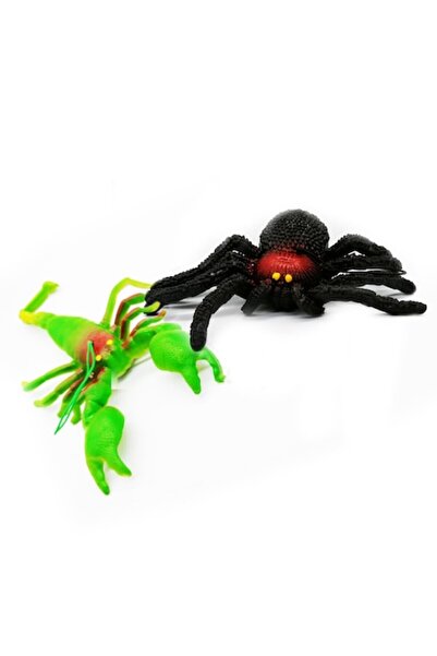 Vision XXI Set 2 Insecte Uriașe, Războinici Deșert, Cauciuc Moale, Agățabile, 15 cm, Viziune