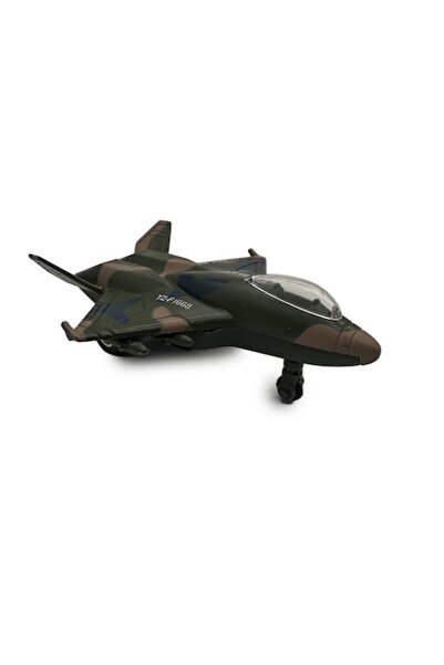 Vision XXI Avion de vânătoare turnat sub presiune, metal, camuflaj, 10 cm,