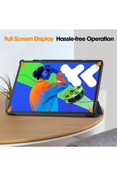 erorex Compatible With Lenovo Idea Tab Pro 12.7 Inch Tri-Fold Smart Tablet Case, Protective Back Shell…