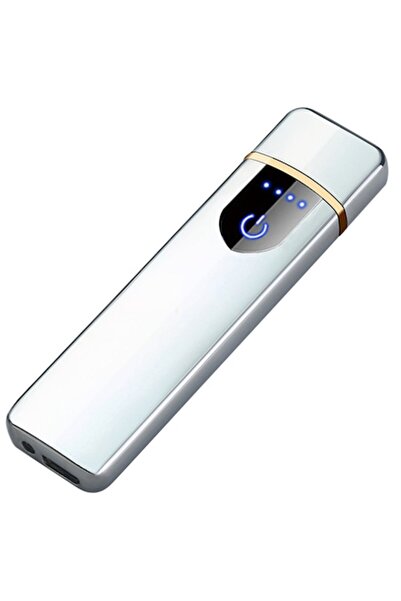 OptimStar Brichetă electrică, reîncărcabilă, cablu USB, aprindere dublă, rezi...