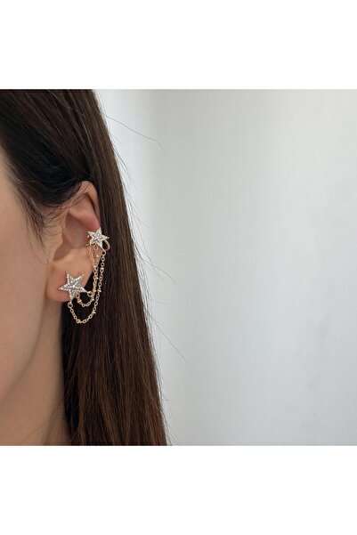 Venus Design Çelik Yıldız Küpe