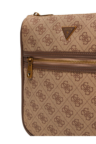 Guess Ανδρική Καφέ Τσάντα HMMILOP5417
