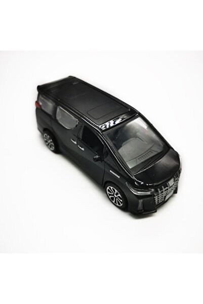 Vision XXI Metal Model Toyota Alphard Hybrid 1:32 Family Minivan, Black, 12 cm,