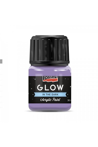 Pentart ACRYLIC PAINT GLOW IN THE DARK PURPLE 30ML