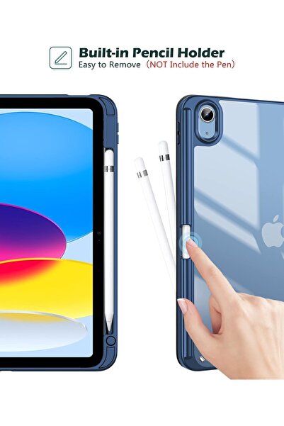 PROCASE iPad Case for 11" (A16) / 10.9" iPad 10th Gen - Navy