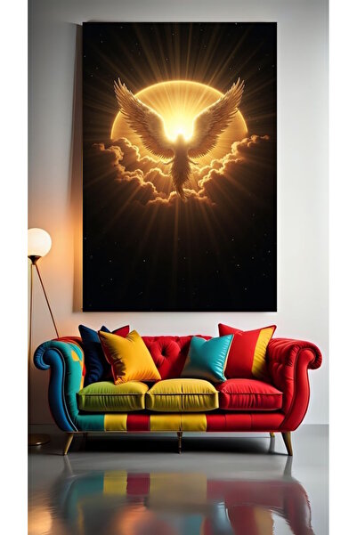 özkacar RAISING ANGEL V1 Home Wall Salon Salon de înfrumusețare Birou Magazin...