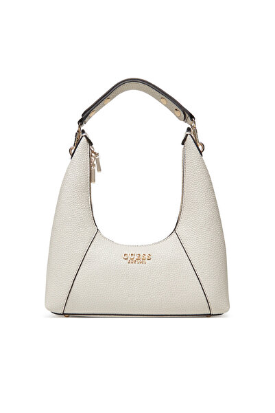 Guess Γυναικεία Τσάντα Χειρός σε Εκρού Χρώμα HWBG7334170