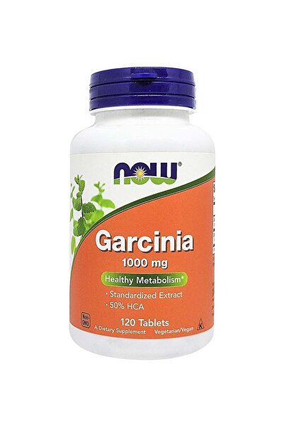 Now Foods أقراص غارسينيا هيلثي ميتابوليزم 1000 ملغ 120 قرصًا