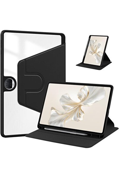 erorex Case Compatible With Honor Pad 9 12.1 Inch 2024 Cover, Clear Acrylic Multi-Angle Hard Pc Case With…