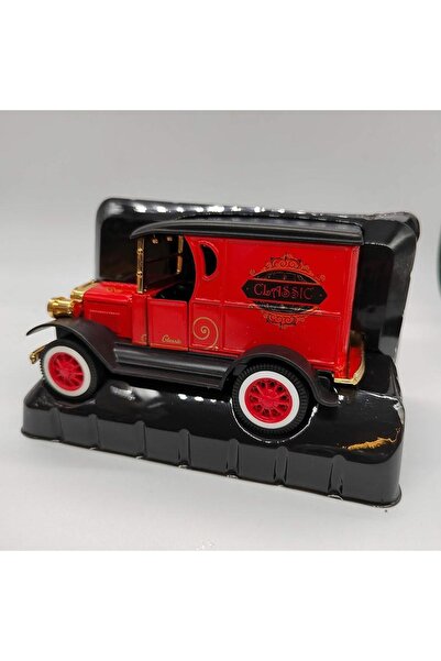 Vision Classic metal car, scale 1:32, 32 cm, lights and sound, opening doors, red, VisionXXI