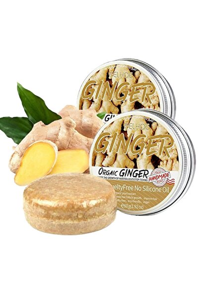 EELHOE Sapun solid pentru par, crestere si regenerare, ghimbir, ingrediente n...