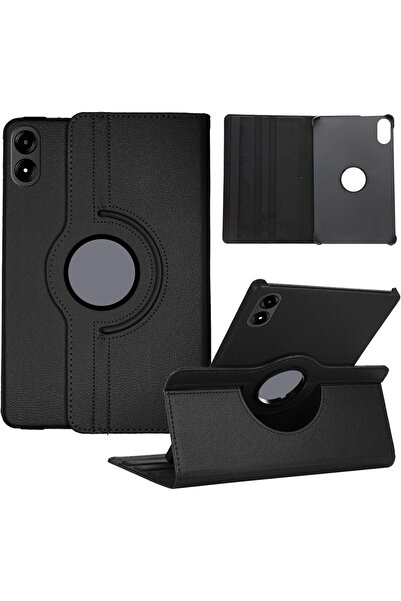 Other 360° Rotating 12.1" Tablet Case for Xiaomi Redmi Pad Pro (2024) - Multi-Angle Stand, Black