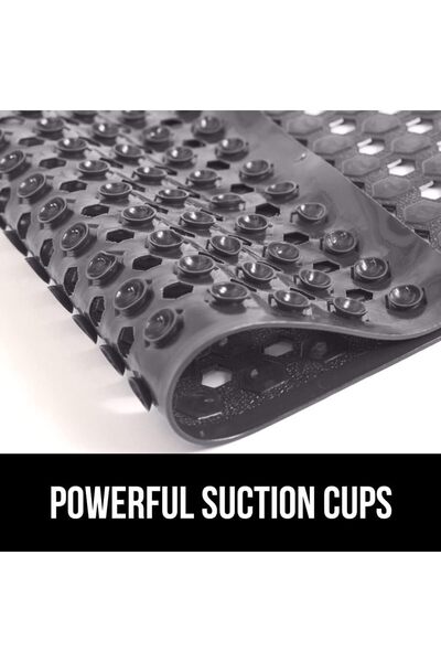 Primo Plus Bath and Shower Safety Mats, Non Slip with Suction Cups for Bathroom Stall and Tub Floor