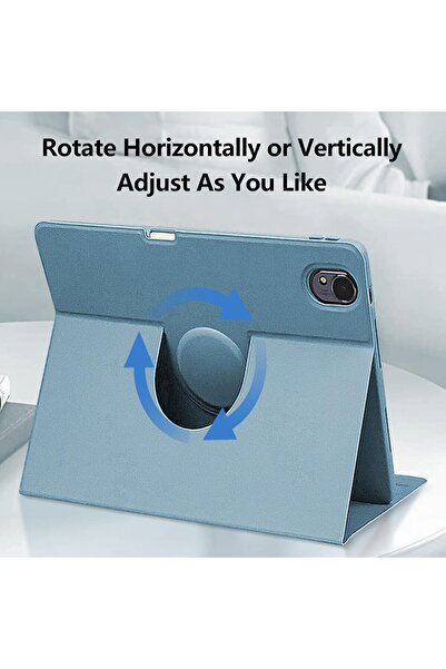 erorex جراب دوار لجهاز Honor Pad 9 مقاس 12.1 بوصة مع حامل قلم مدمج وحافظة مغناطيسية قابلة للفصل 360 درجة