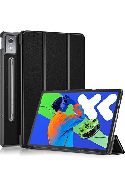 erorex حافظة تابلت لينوفو آيديا تاب برو 12.7 2025، حافظة ذكية ثلاثية الطي، حامل متعدد المشاهد، وضع السكون التلقائي