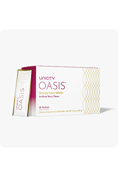 UNICITY Collagen OASIS 30 Sachet Berry Flavor - Unicity Collagen -