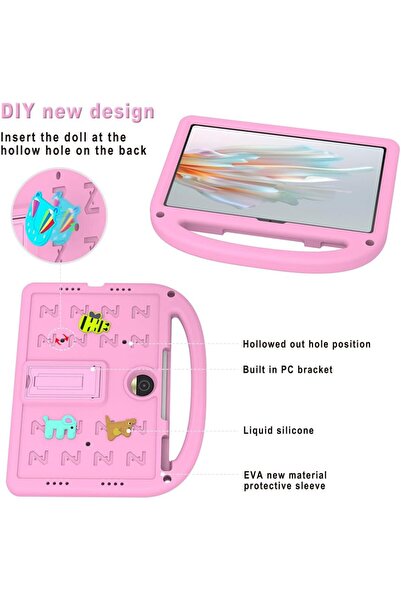 erorex Compatible With Honor Pad 9 Case For Kids 12.1” 2024 Released With Holder Shockproof Full Body…