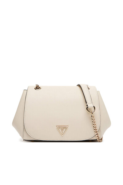Guess Γυναικεία Τσάντα Χειρός Εκρού HWNG9669210