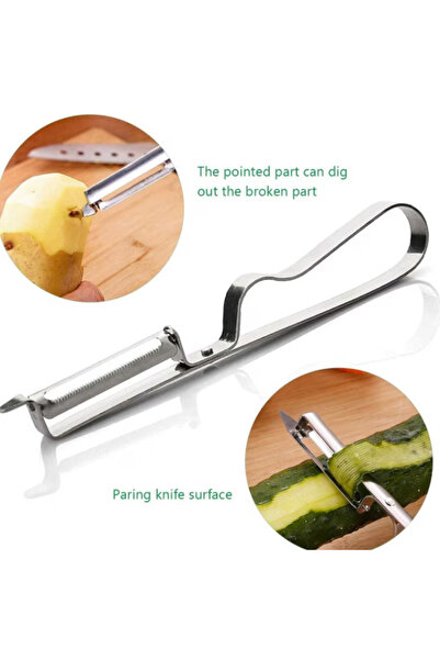 OEM Stainless Steel Vegetable Peeler – Multifunctional Potato Peeler