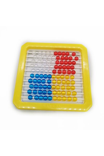 Vision Plastic Abacus with 100 Beads, Horizontal and Vertical Display