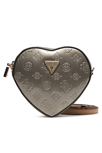 Guess Γυναικεία Τσάντα Χειρός Ασημί HWTV9496770
