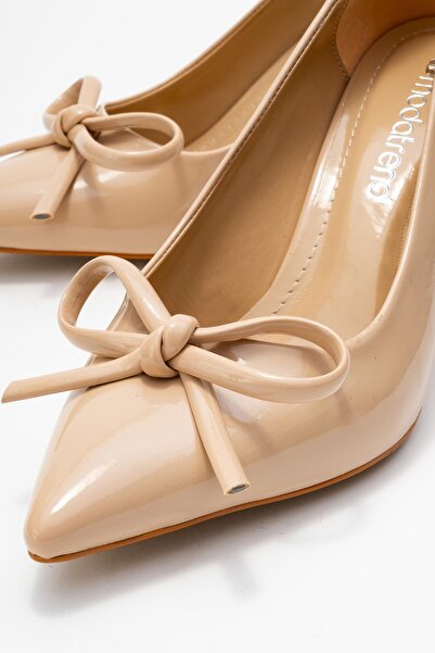 CCWAY AYAKKABI Women's High Heels; Ten Patent Leather