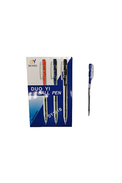 Vision Set 50 Disposable Ballpoint Pens XXI, with Mechanism, Blue Color