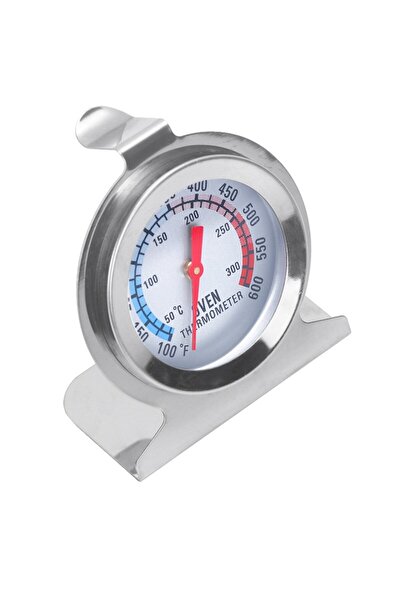 OEM Termometru de cuptor, 50-300°C, oțel inoxidabil, scală dublă, argintiu