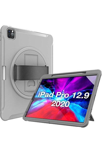 erorex Rugged Case For Ipad Pro 12.9 2020 2018 Support Apple Pencil 2 Charging