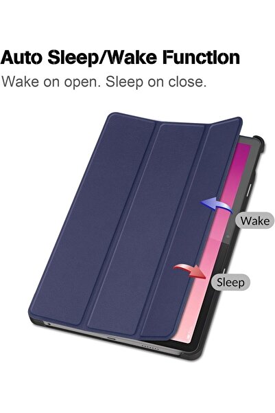 erorex Case Compatible With Lenovo Tab P12 12.7Inch 2023 Cover, Trifold Stand With Auto Sleep/Wake Function