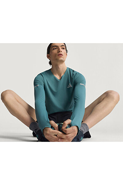 adidas Ανδρικό μπλουζάκι για τρέξιμο Adi365 Co Ls M KB9917 Μπλε