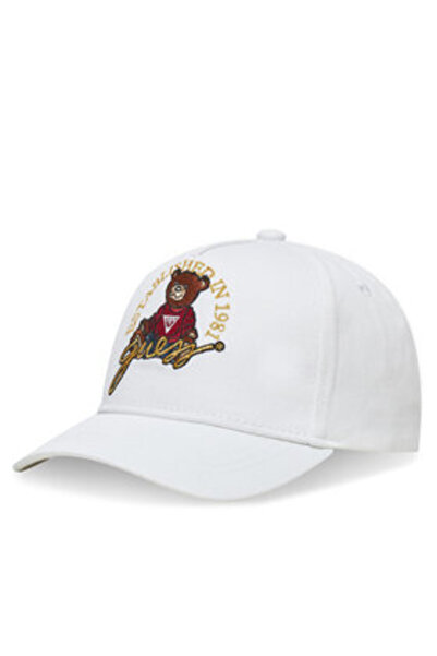 Guess Καπέλο μπέιζμπολ για αγόρια λευκό H5RZ09WO08O