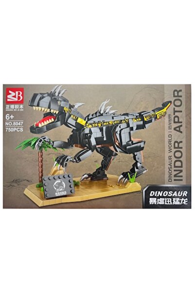 OEM Dinosaur World Construction Set - Collectible Raptor, 750 Pieces