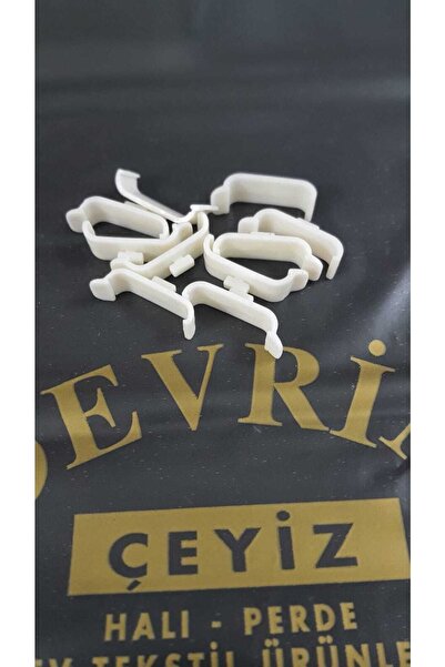 DEVRİM OLİVYA TEKSTİL Πρακτικό εργαλείο τοποθέτησης κουρτινών με κορνίζα Stor Zebra (20 τεμάχια) Portray Wide Case