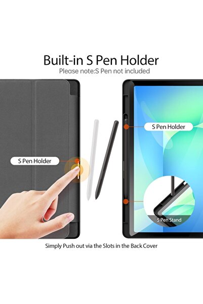 erorex Case For Samsung Galaxy Tab S10 Fe+ Plus 13.1 Inch 2025, Slim Protect Case For Galaxy Tab S10 Fe+…