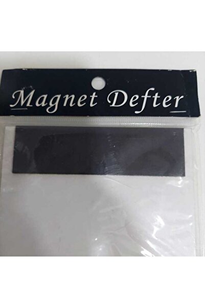 esdekor Magnetli Not Defteri – Lined Shopping and Reminder Notebook That Sticks to Refrigerators and Metal Surfaces