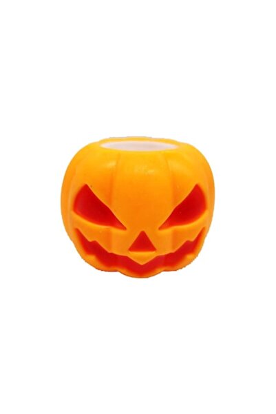 Vision Interactive Silicone Toy, Halloween Pumpkin Ghost, 6x7 cm, VisionXXI
