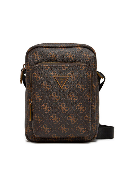 Guess Ανδρική Καφέ Τσάντα HMEVZLP3163