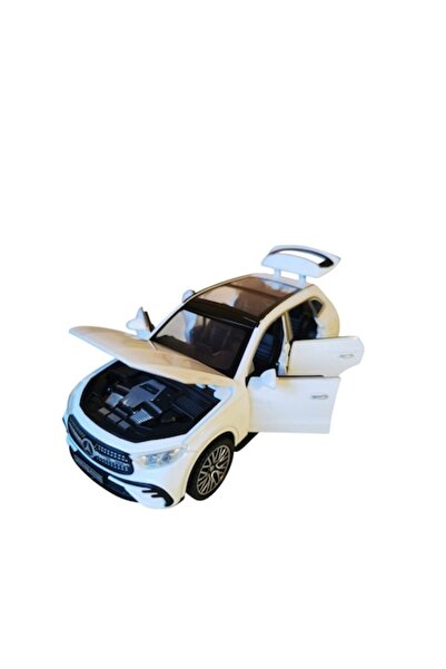 Vision XXI Mașină miniaturală metalică Mercedes GLC 400, albă, scară 1:32,