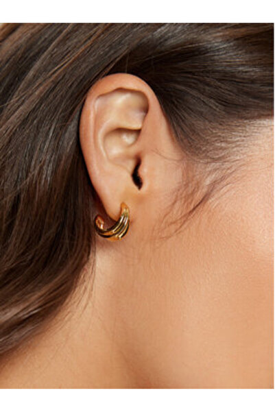 Guess Γυναικεία Σκουλαρίκια Χρυσά JSBE04410JW