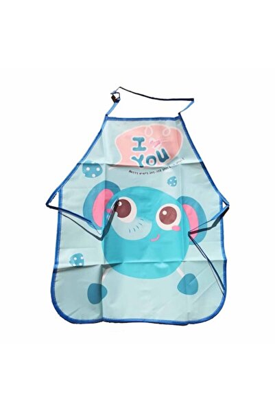 Vision XXI Șorț de protecție pentru pictură pentru băieți cu pensulă și guașă, 48x38cm, PVC,