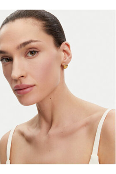 Guess Γυναικεία Χρυσά Σκουλαρίκια JUBE05136JW