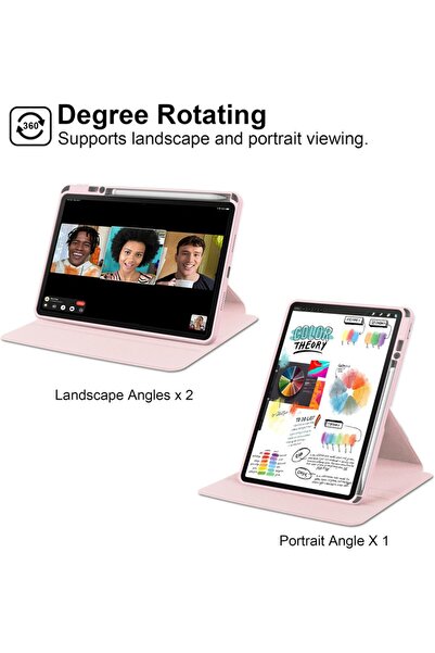 007 Vurtboly Hybrid Case for Huawei MatePad 11.5 S (2024) - Clear Acrylic & Hard Polycarbonate, Multi-An